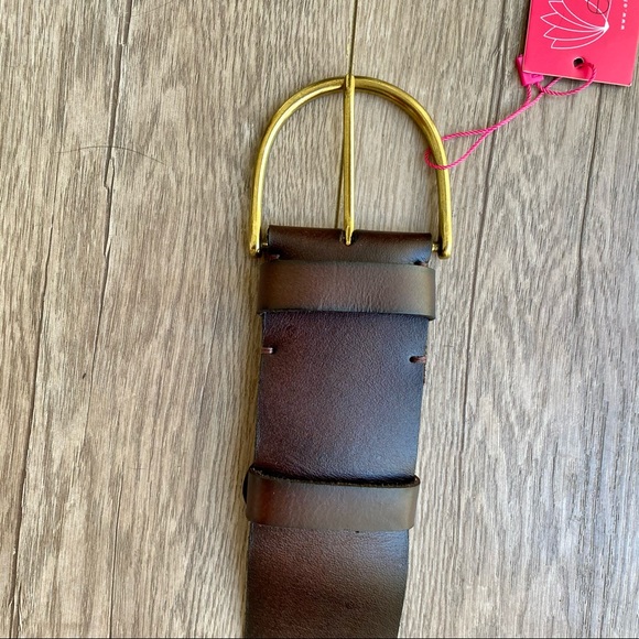 ELISE M NWT BLACK SZ SM or ML 2” WIDE WAIST BELT - Picture 8 of 11